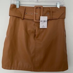 Leather Skirt